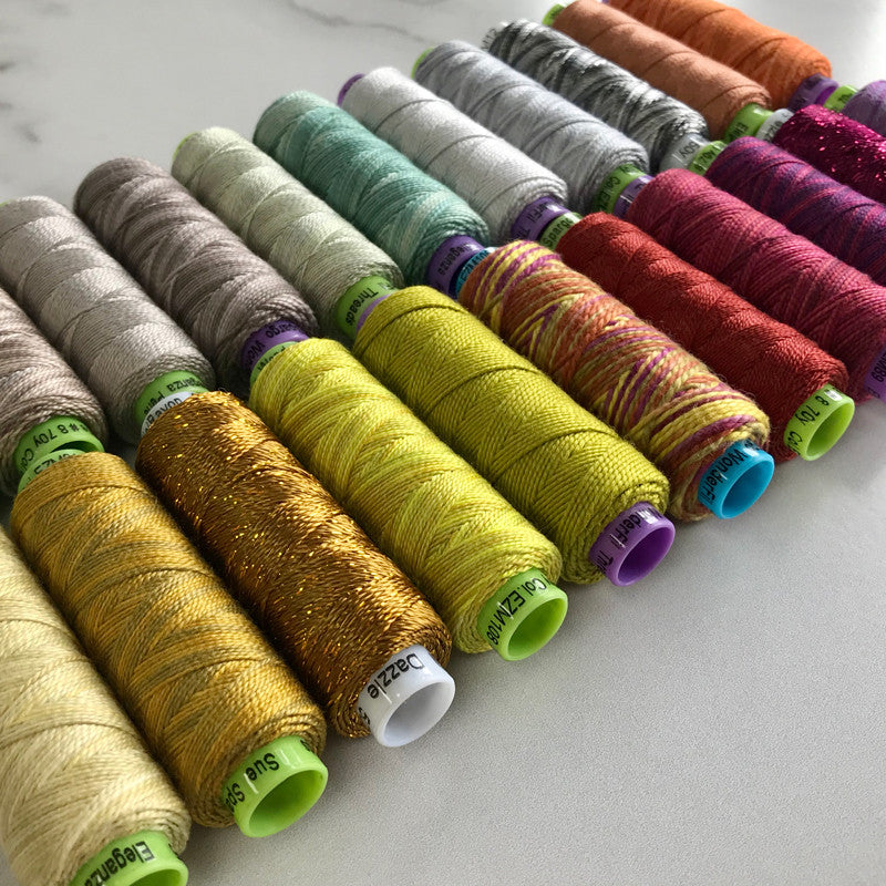 Toned Down Circle Embellishment Thread Pack – Out of Hand Quilting ...