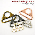 Emmaline Triangle Rings - 1-1/2"