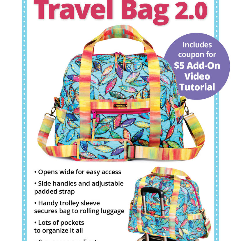 Ultimate Travel Bag 2.0 Pattern ByAnnie