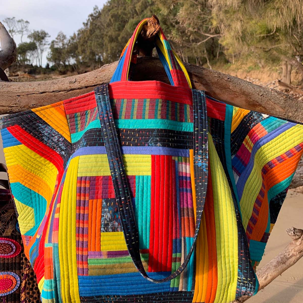 Weekend Bag Pattern by Wendy Williams – Out of Hand Quilting & Fabrics