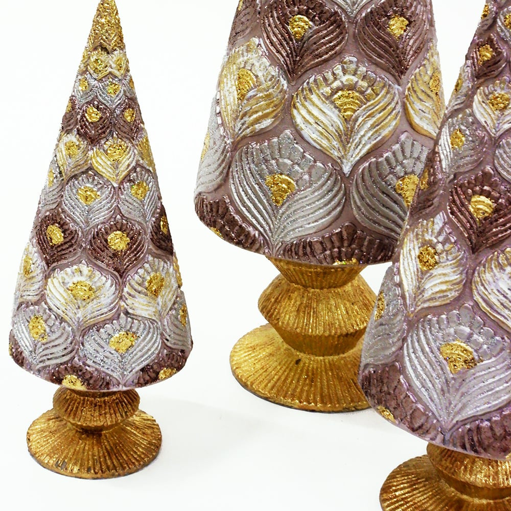 Zanzivar Cone Tree (Praline Glow)