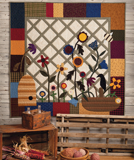 At Home with Country Quilts Book by Cheryl Wall_sample4