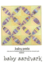 Baby Peels Quilt Pattern by Baby Aardvark Quilts