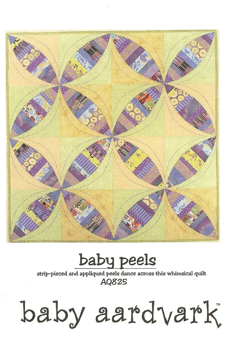 Baby Peels Quilt Pattern by Baby Aardvark Quilts