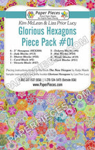 Paper Pieces - Glorious Hexagons - #1 Piece Pack