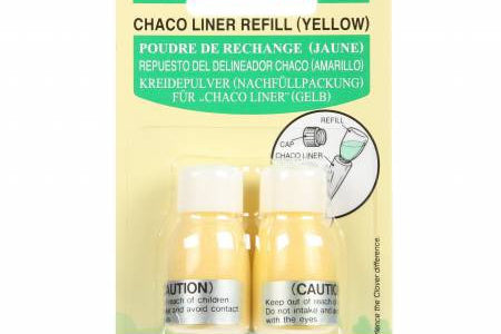 Clover Chaco Liner Chalk Refill Yellow