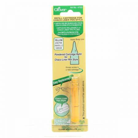 Clover Chaco Liner Pen Refill Yellow