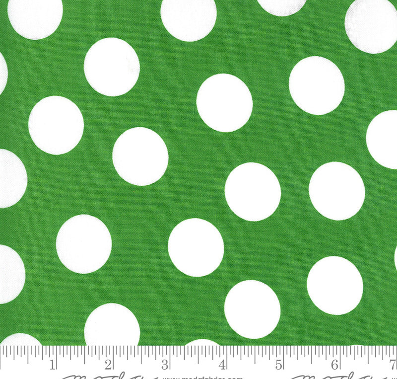Dots in Green from Merry & Bright for Moda Fabrics