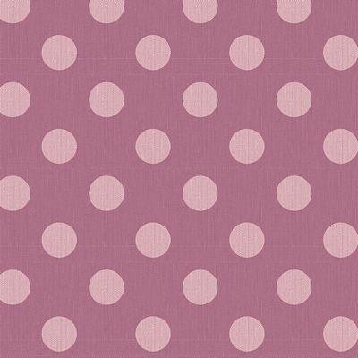 mauve chambray dots