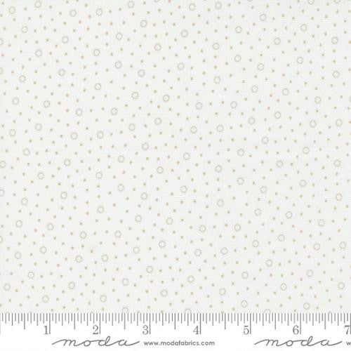 Dottie Dots Off White Tan