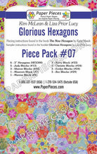 Paper Pieces - Glorious Hexagons - # Piece Pack