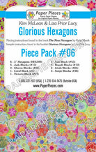 Paper Pieces - Glorious Hexagons - #6 Piece Pack