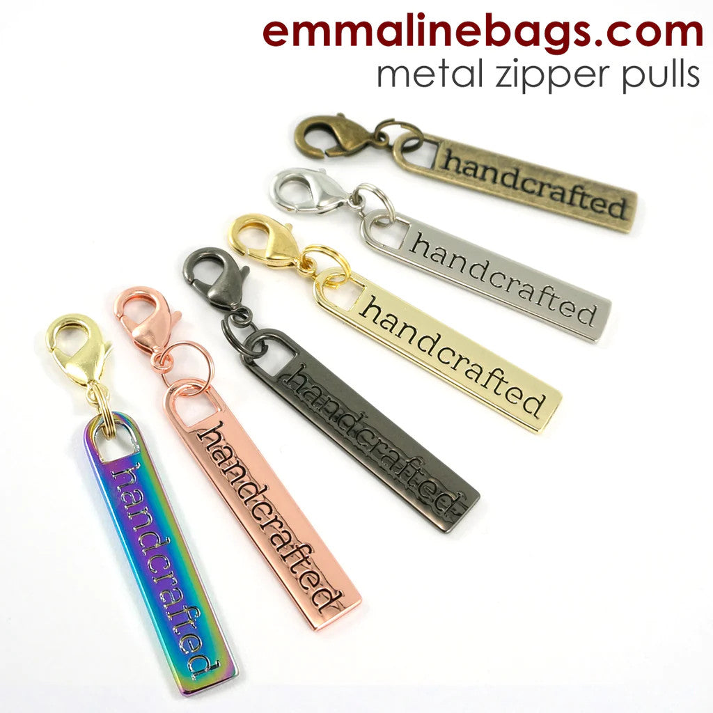 Emmaline - "Handcrafted" Zipper Pull
