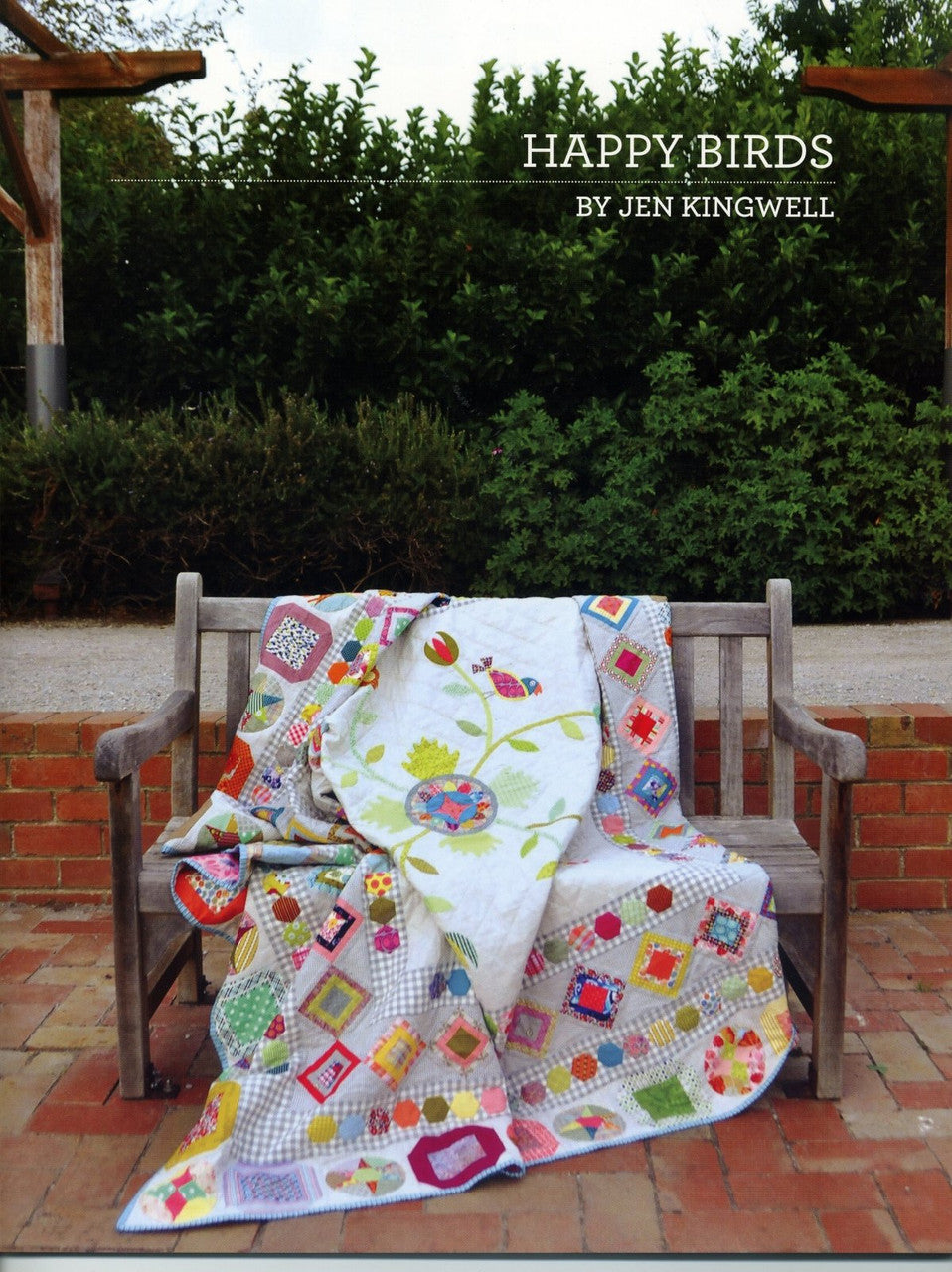 Happy Birds Booklet by Jen Kingwell_front