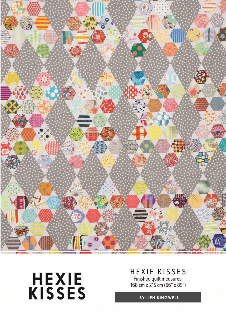 Hexie Kisses Pattern by Jen Kingwell