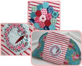 Hexie Club - Pencil Case Pattern by Hugs n' Kisses