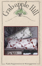 Peppermints & Wintergreens Pillow Pattern by Crabapple Hill Studio