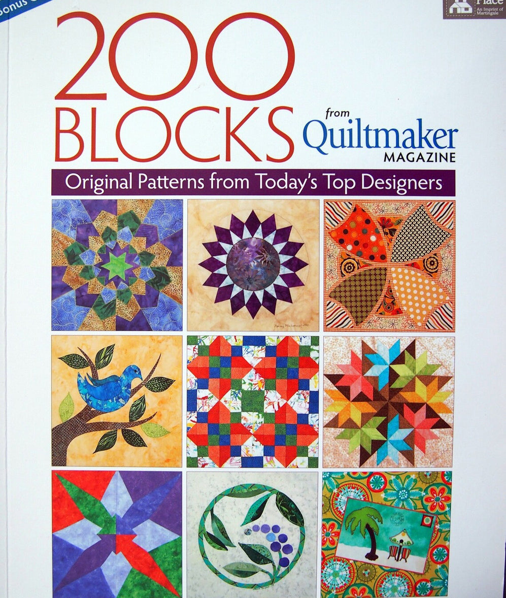 200 Blocks From Quiltmaker Magazine Pattern Book