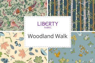 Woodland Walk - 16 Piece Fat Quarter Bundle - Liberty Quilting Cotton