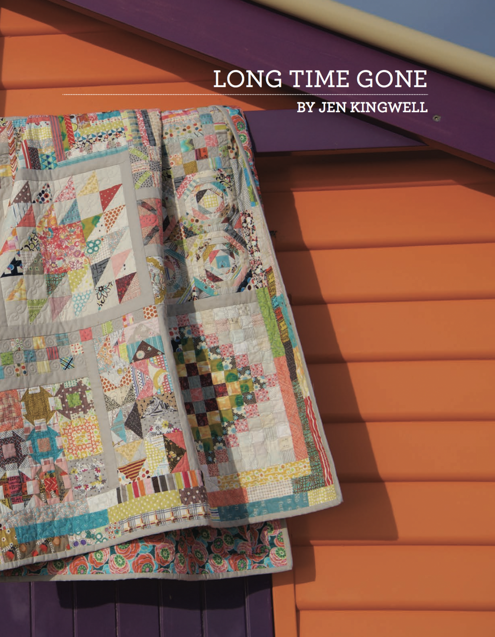 Long Time Gone Booklet by Jen Kingwell_front