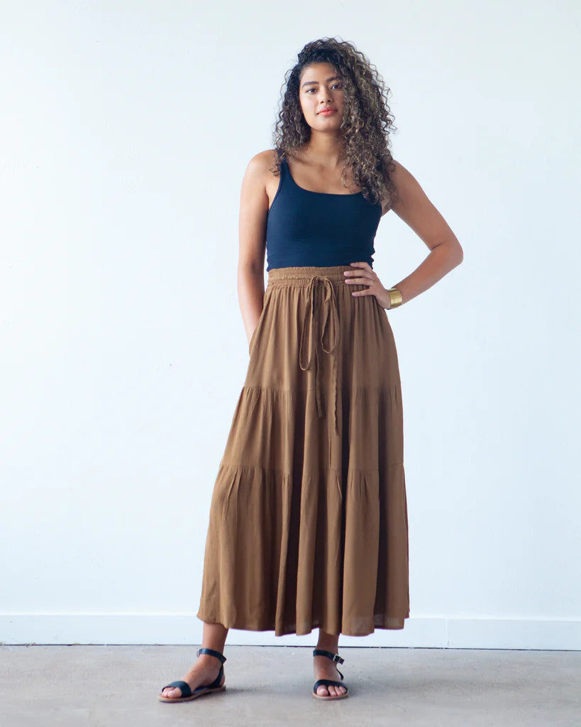 Mave Skirt Pattern by True Bias