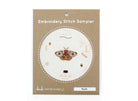 Moth - Embroidery Stitch Sampler by Kiriki Press