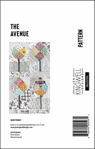 The Avenue Pattern & Acrylic Template by Louise Papas