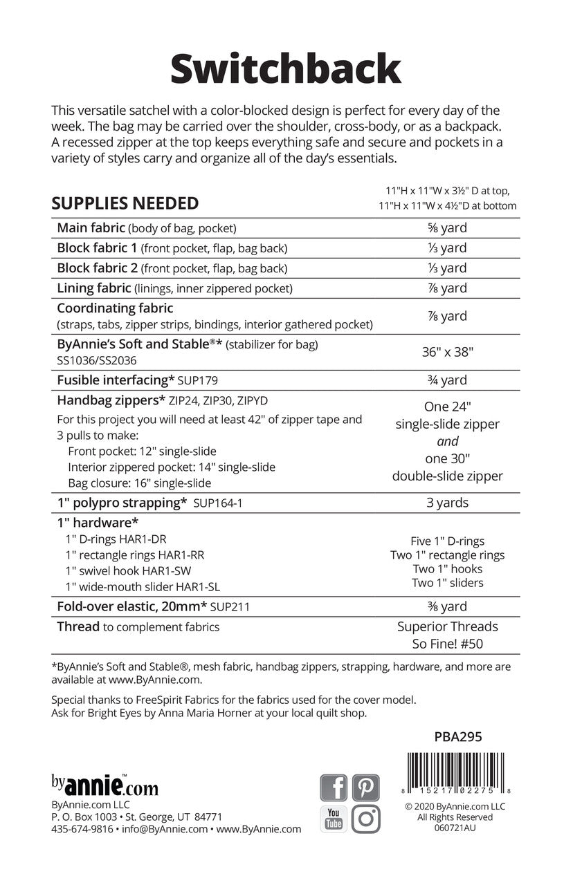 SwitchBack Back Cover byAnnie