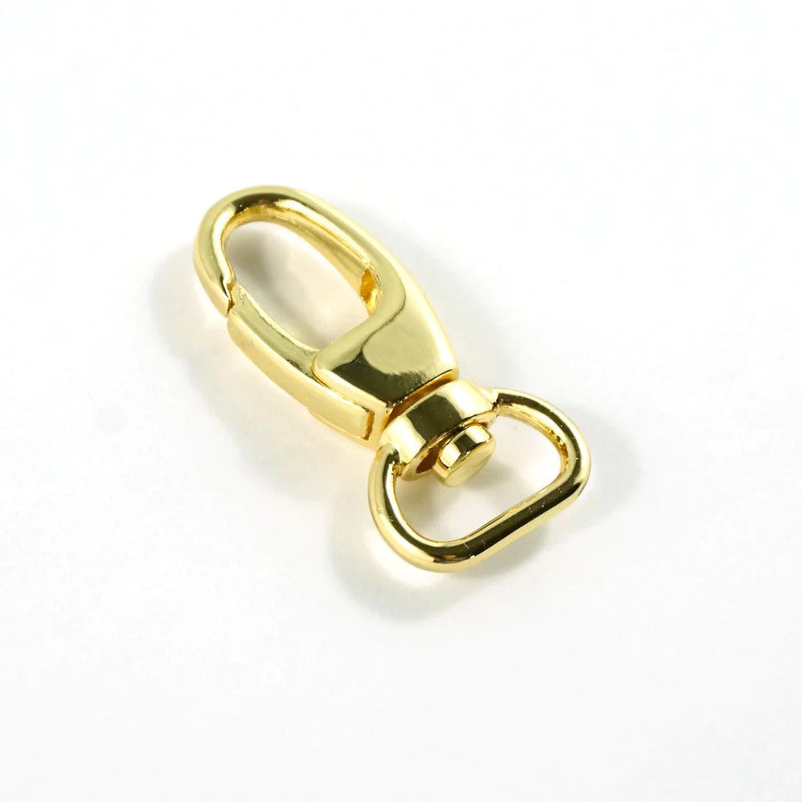 Emmaline 3/4" Swivel Snap Hook - Gold