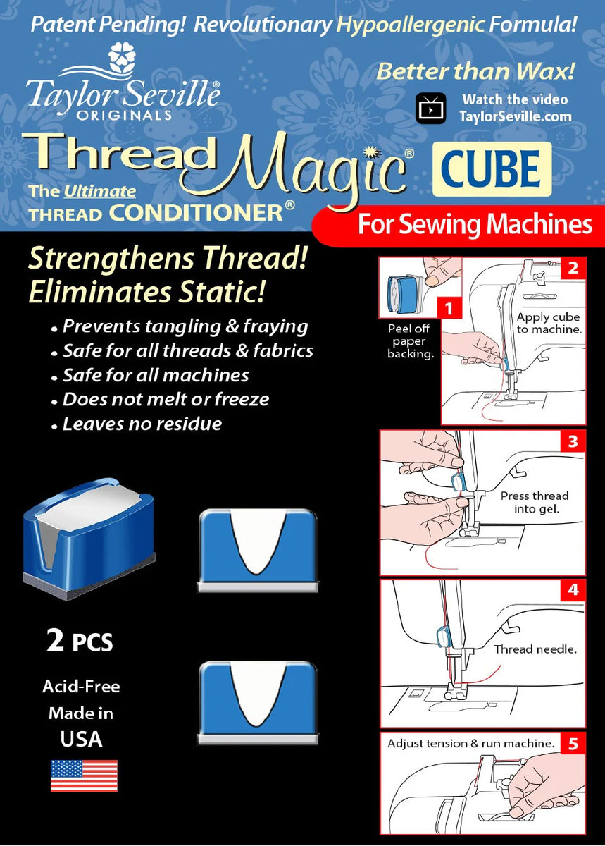 Taylor Seville Thread Magic Cube 2pcs – Out of Hand Quilting & Fabrics