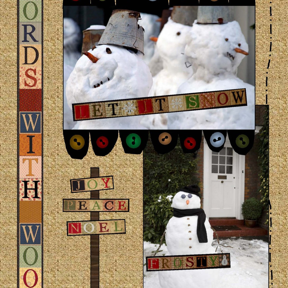 Words With Wool Book by Rhonda McCray