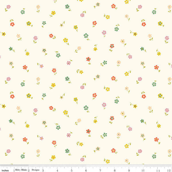Garden Party - Posey Grace A - Liberty Quilting Cotton